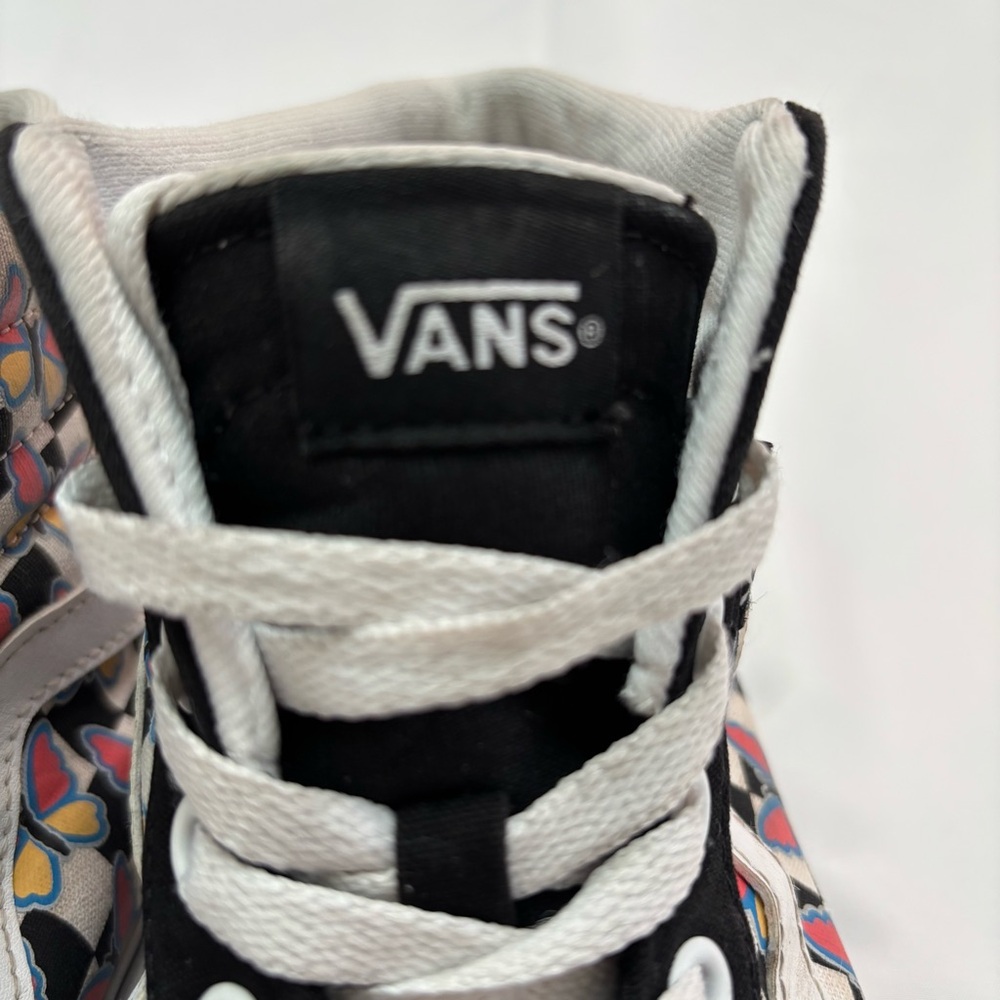 Vans Filmore Hi Checkerboard Black and White High-Top Sneakers - Picture 10 of 12